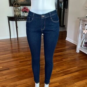 Skinny jeans deep blue, Comfort Stretch High-Waist Skinny Jeans
